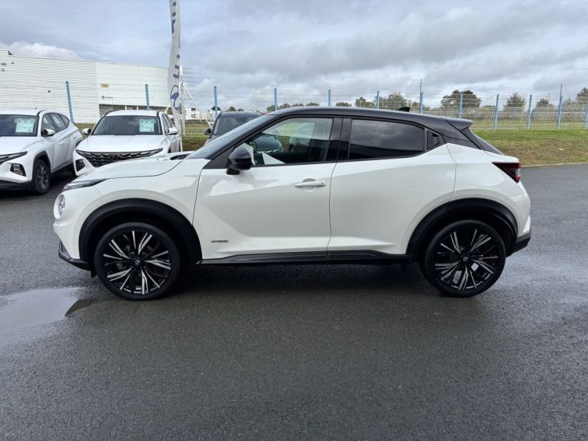 49300 : Hyundai Cholet - Océane Auto - NISSAN JUKE 2022.5 N-Design - JUKE II - Blanc - Boîte automatique - Essence / Courant électrique