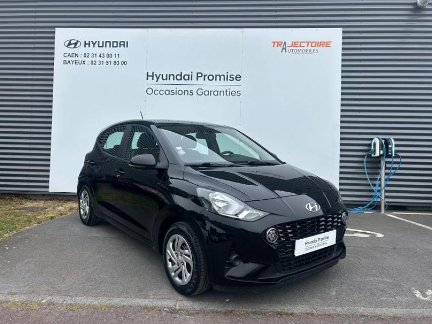 14100 : Hyundai Lisieux - Trajectoire Automobiles - HYUNDAI i10 - i10 - Phantom Black Métal - Traction - Essence