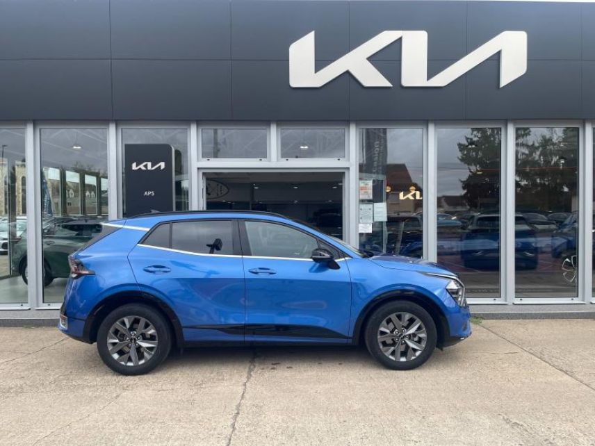 89100 : Hyundai Sens - APS - KIA Sportage - Sportage - Bleu Fusion métallisé - Traction - Hybride : Essence/Electrique
