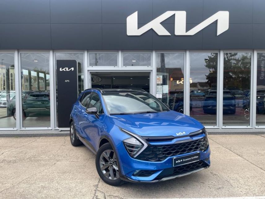 89100 : Hyundai Sens - APS - KIA Sportage - Sportage - Bleu Fusion métallisé - Traction - Hybride : Essence/Electrique