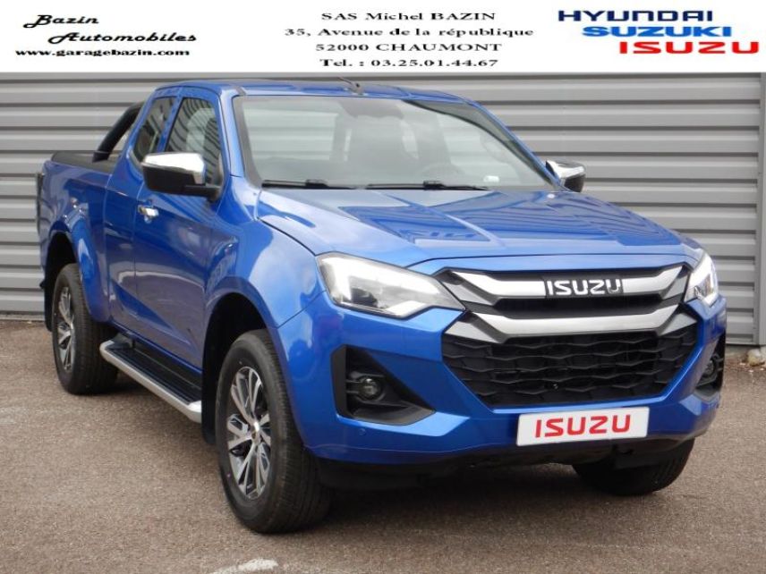 52000 : Hyundai Chaumont - Garage Michel Bazin - ISUZU D-Max - D-Max - Biarritz Blue Metallic - Transmission intégrale enclenc - Diesel