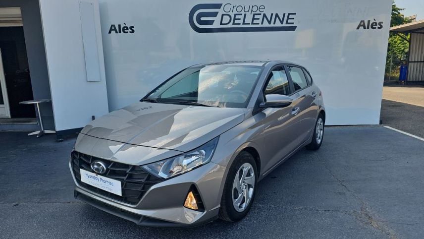 30100 : Hyundai Alès - Auto Hall - HYUNDAI i20 Initia - i20 III - Gris - Boîte manuelle - Essence sans plomb