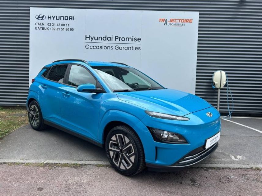 14100 : Hyundai Lisieux - Trajectoire Automobiles - HYUNDAI Kona - Kona - Surfy Blue Métal - Traction - Electrique