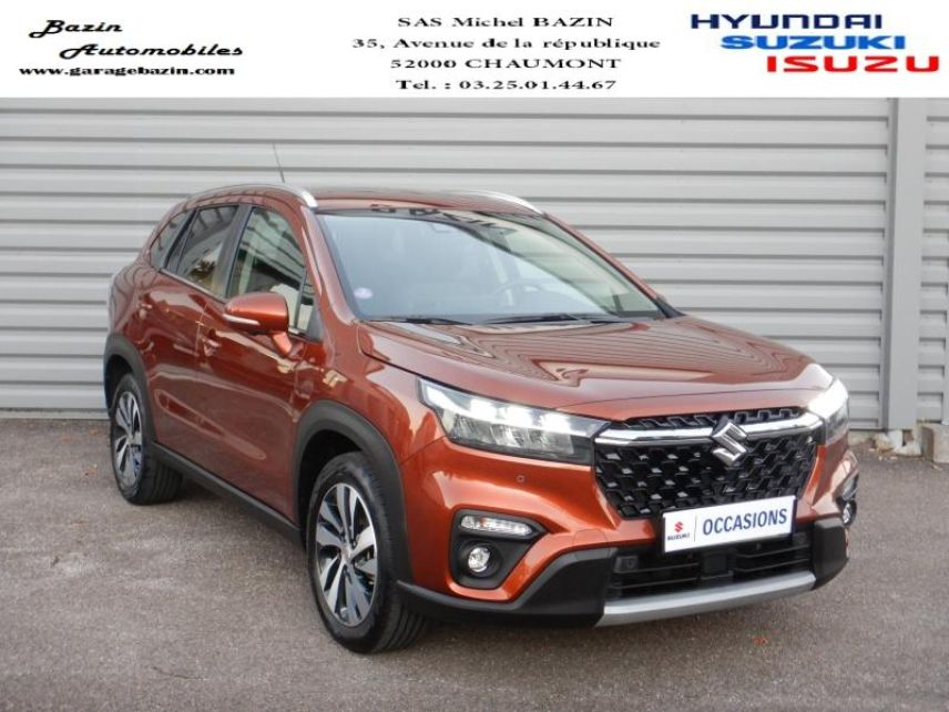 52000 : Hyundai Chaumont - Garage Michel Bazin - SUZUKI S-Cross - S-Cross - Canyon Brown métallisé - Transmission intégrale - Essence/Micro-Hybride