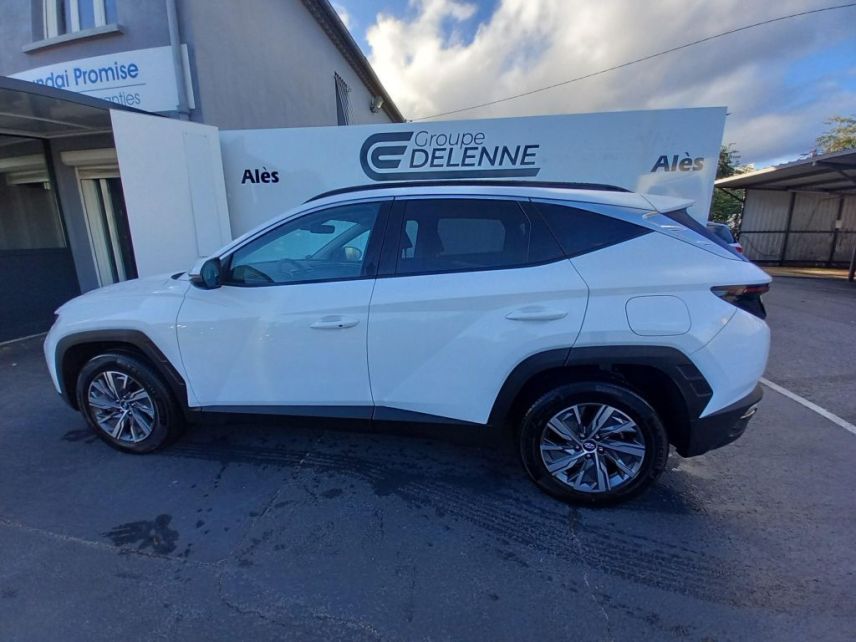 30100 : Hyundai Alès - Auto Hall - HYUNDAI TUCSON Creative - TUCSON IV - Blanc - Boîte automatique - Essence / Courant électrique