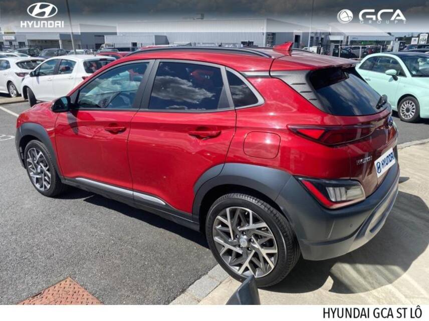 50000 : Hyundai Saint-Lô - GCA - HYUNDAI Kona - Kona - Pulse Red Métal - Traction - Hybride : Essence/Electrique