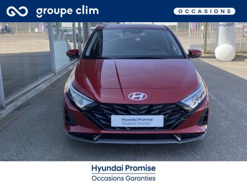 87280 : Hyundai Limoges - Motors Cars - HYUNDAI i20 - i20 - Dragon Red Métal - Traction - Essence