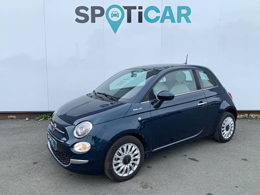 33140 : Hyundai Bordeaux Sud Villenave d&#039;Ornon - Sipa Automobiles - FIAT 500 SERIE 9 EURO 6D-FULL Dolcevita - 500 II - Bleu - Boîte manuelle - Essence sans plomb