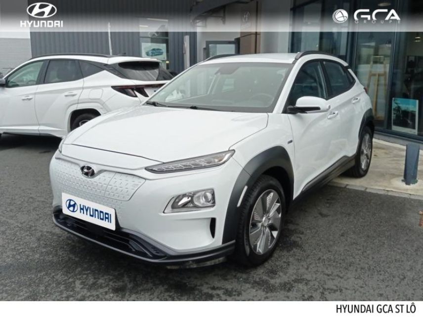 50000 : Hyundai Saint-Lô - GCA - HYUNDAI Kona - Kona - Chalk White Métal - Traction - Electrique