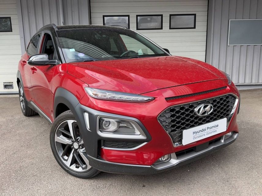 21000 : Hyundai Dijon - Privilège Automobiles - HYUNDAI KONA Executive - KONA - ROUGE FONCE - Boîte manuelle - Essence sans plomb