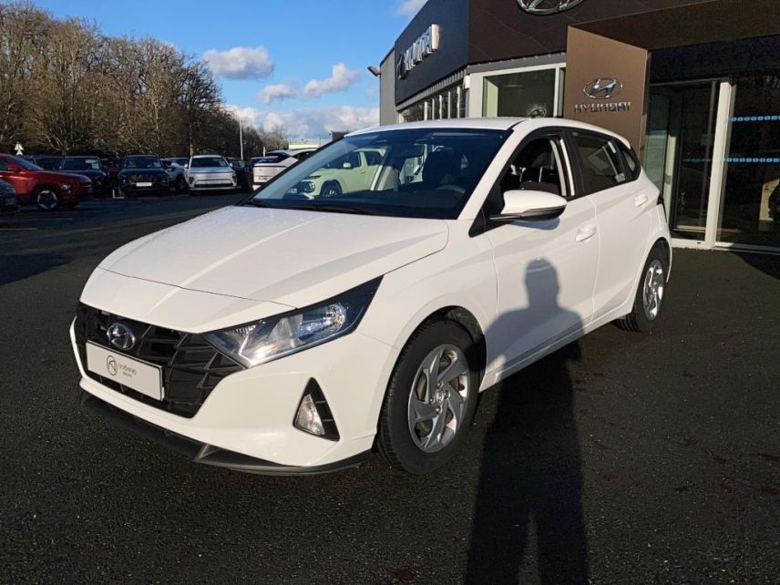 49070 : Hyundai Angers - Oceane Automobiles - HYUNDAI i20 Initia - i20 III - Blanc - Boîte manuelle - Essence sans plomb