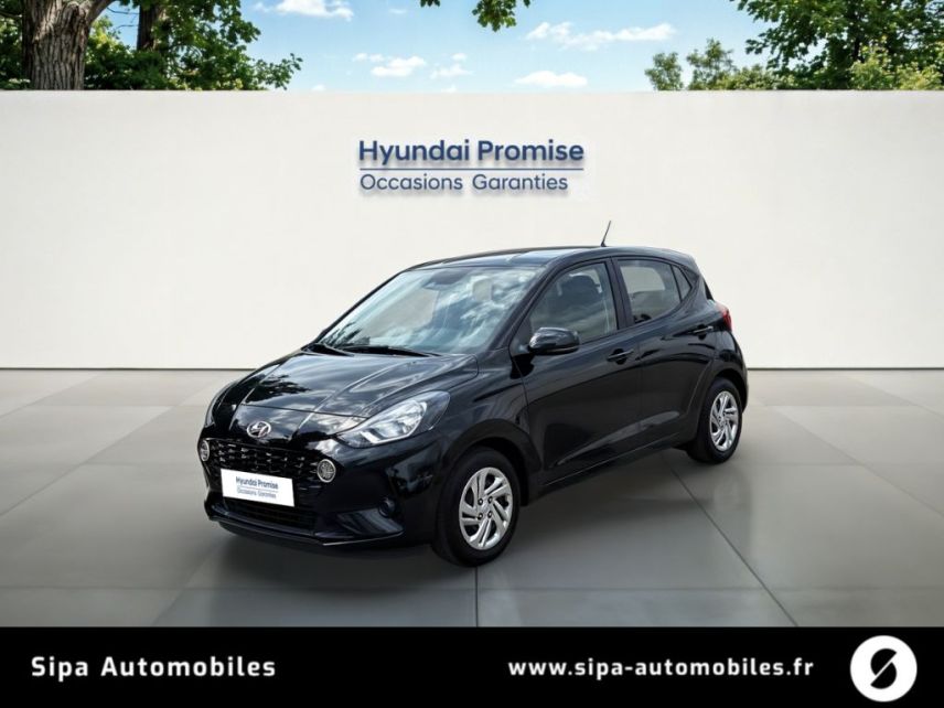 33110 : Hyundai Bordeaux Nord Le Bouscat - Sipa Automobiles - HYUNDAI i10 Intuitive - i10 (12/2019-05/2023) - NOIR - Boîte automatisée - Essence sans plomb