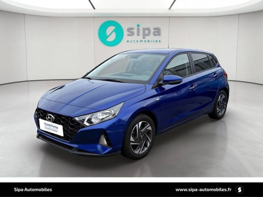 33140 : Hyundai Bordeaux Sud Villenave d'Ornon - Sipa Automobiles - HYUNDAI i20 Intuitive - i20 II - Bleu fonce - Boîte séquentielle - Essence sans plomb