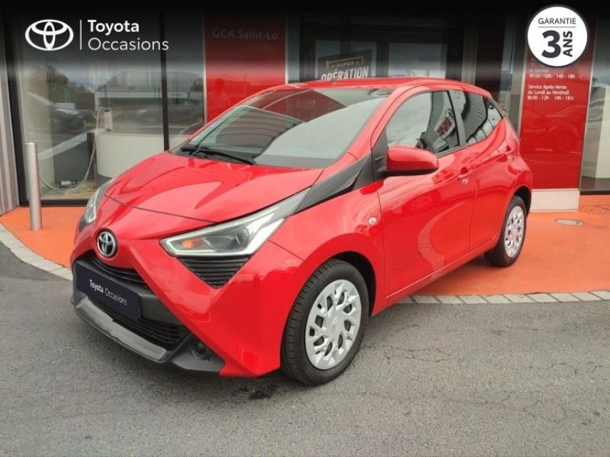 50000 : Hyundai Saint-Lô - GCA - TOYOTA Aygo - Aygo - Rouge Chilien - Traction - Essence