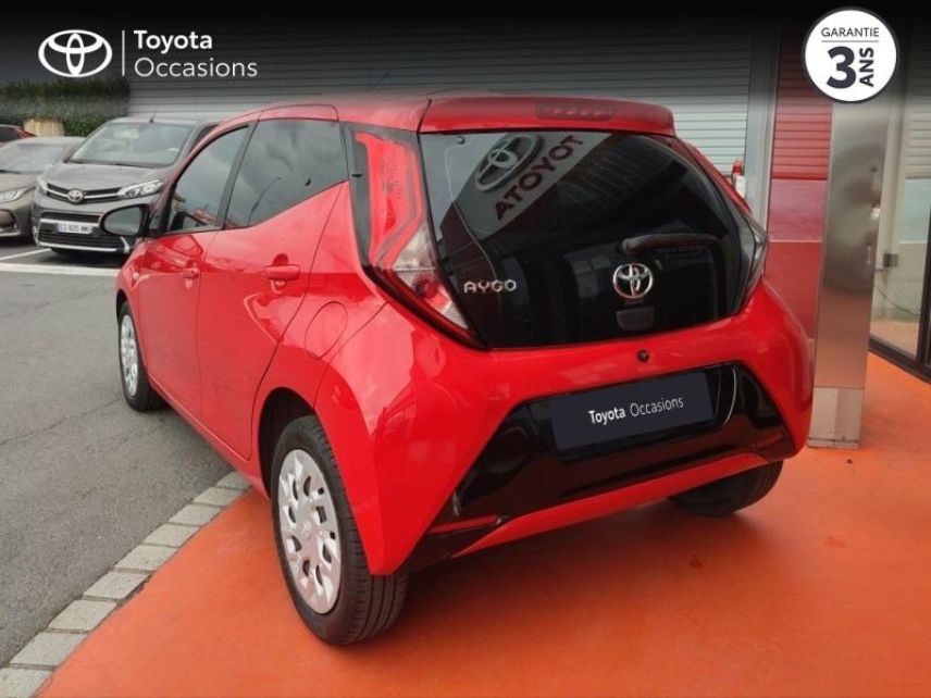 50000 : Hyundai Saint-Lô - GCA - TOYOTA Aygo - Aygo - Rouge Chilien - Traction - Essence