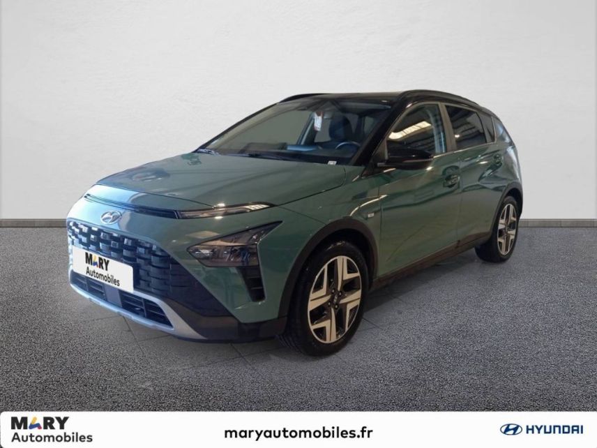 02100 : Hyundai Saint-Quentin - Mary Automobiles - HYUNDAI BAYON Creative - BAYON - MANGROVE GREEN/PHAONTOM BLACK - Automate sequentiel - Essence sans plomb