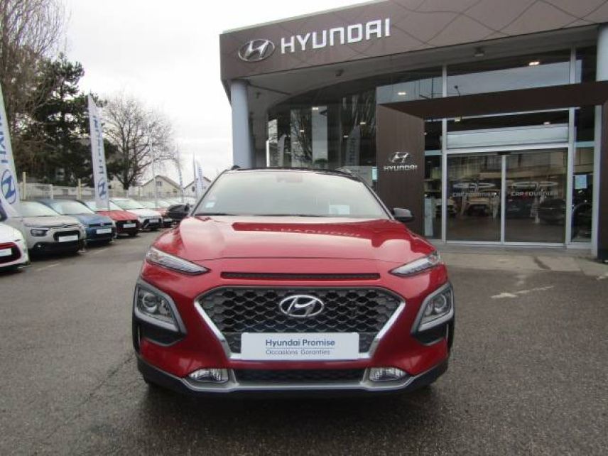 91100 : Hyundai Corbeil-Essonnes - CAP Fournier - HYUNDAI KONA HYBRID Edition #1 - KONA - Rouge - Automate sequentiel - Essence / Courant électrique