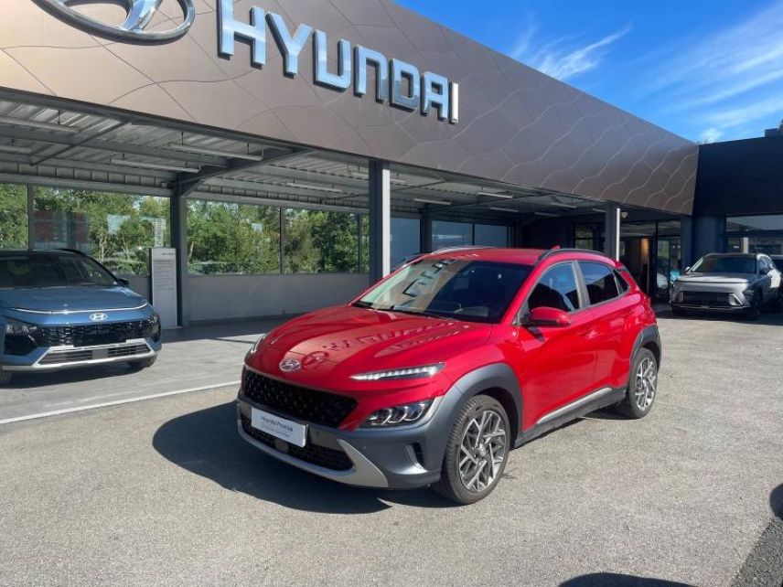 64100 : Hyundai Bayonne - Oceanic Auto - HYUNDAI Kona - Kona - Pulse Red Métal - Traction - Hybride : Essence/Electrique
