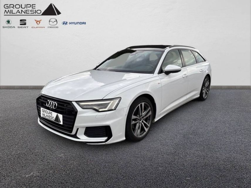 13290 : Hyundai Aix en Provence - Cap Milanesio - AUDI A6 AVANT S line - A6 V - Blanc - Automate sequentiel - Diesel
