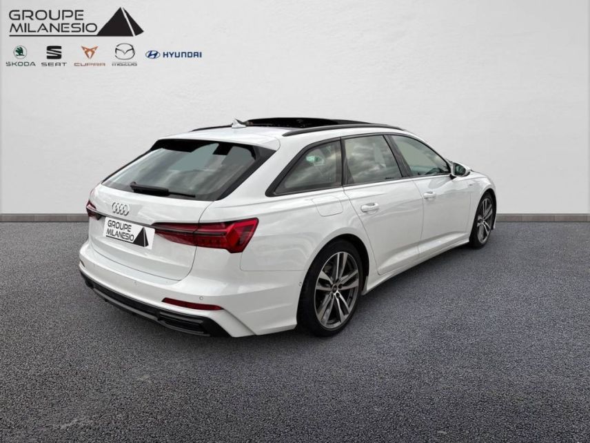 13290 : Hyundai Aix en Provence - Cap Milanesio - AUDI A6 AVANT S line - A6 V - Blanc - Automate sequentiel - Diesel