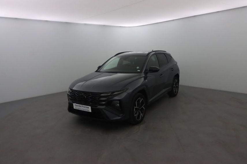 01150 : Stock constructeur - HYUNDAI TUCSON N Line Creative - TUCSON IV - Gris - Boîte automatique - Essence / Courant électrique