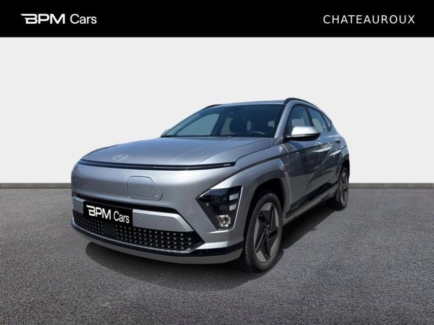 36000 : Hyundai Châteauroux - BPM Cars - HYUNDAI Kona - Kona - Shimmering Silver Métal - Traction - Electrique