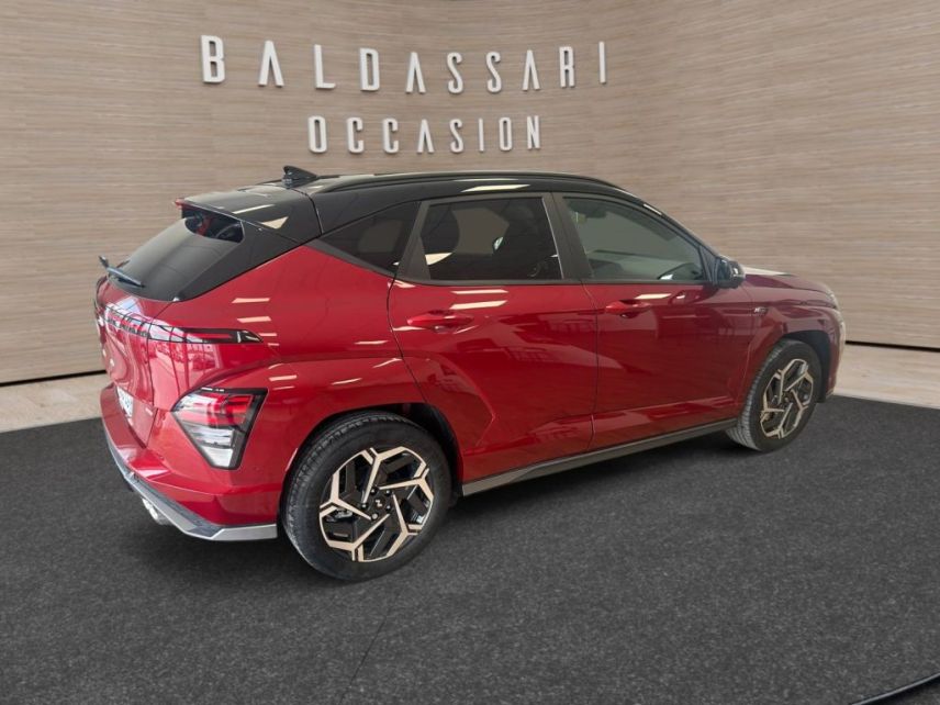 83130 : Hyundai Toulon - Autodif SAS - Groupe BALDASSARI - HYUNDAI KONA N Line Executive - KONA II - Rouge - Automate sequentiel - Essence / Courant électrique