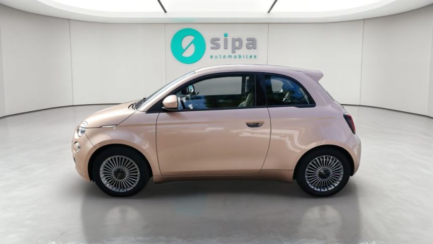 33140 : Hyundai - Sipa Automobiles – Bordeaux Sud - Villenave d’Ornon - FIAT 500e BERLINE Nouvelle 500 - 500 III ELECTRIQUE - Rose Gold - Automate à fonct. Continu - Courant électrique
