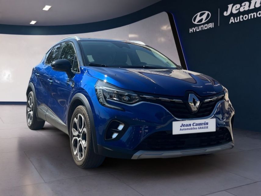 06130 : Hyundai Grasse - Garage Jean Cauvin - RENAULT CAPTUR Intens - CAPTUR II - Bleu - Boîte manuelle - Essence sans plomb