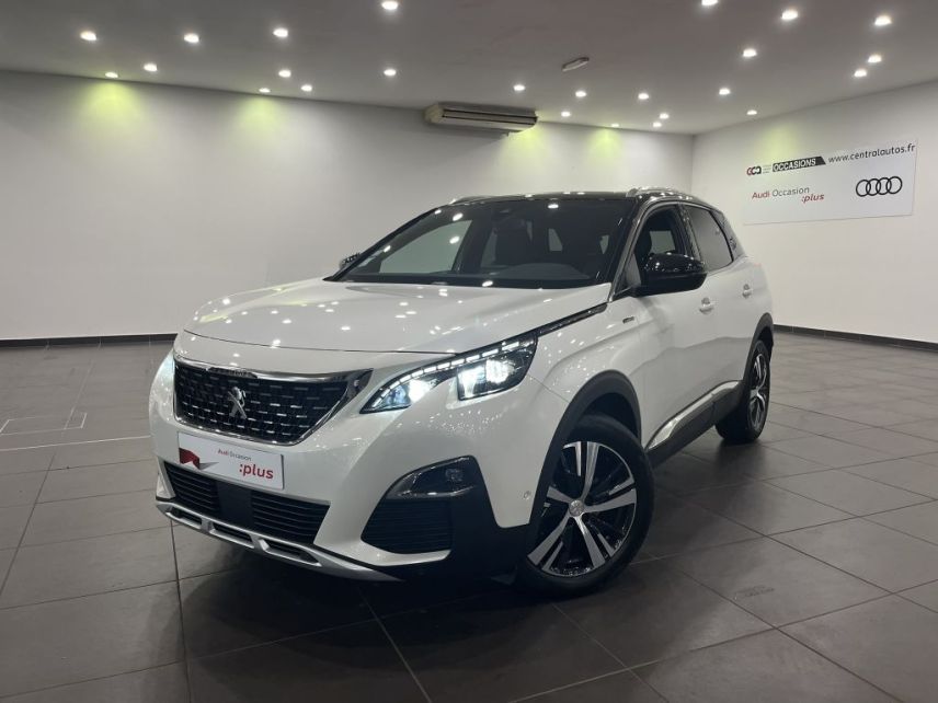 69340 : Hyundai Lyon Ouest - Groupe Central Autos - PEUGEOT 3008 GT Line - 3008 II - Blanc - Boîte automatique - Essence sans plomb