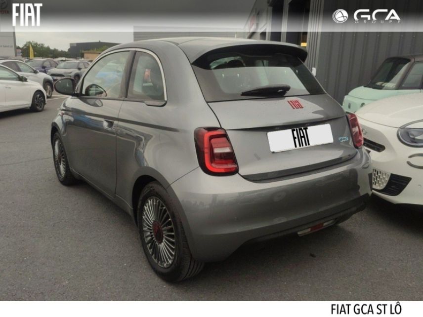 50000 : Hyundai Saint-Lô - GCA - FIAT 500 - 500 - Gris - Traction - Electrique