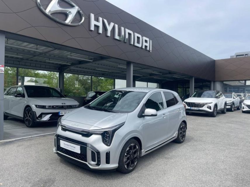 64100 : Hyundai Bayonne - Oceanic Auto - KIA Picanto - Picanto - Blanc - Traction - Essence