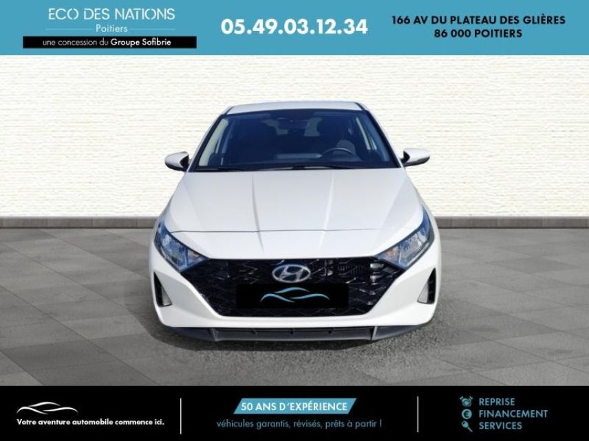 86000 : Hyundai Poitiers - Eco des Nations - HYUNDAI i20 - i20 - Polar White - Traction - Essence/Micro-Hybride