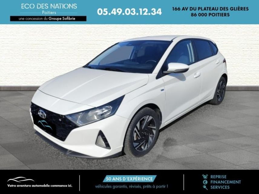 86000 : Hyundai Poitiers - Eco des Nations - HYUNDAI i20 - i20 - Polar White - Traction - Essence/Micro-Hybride