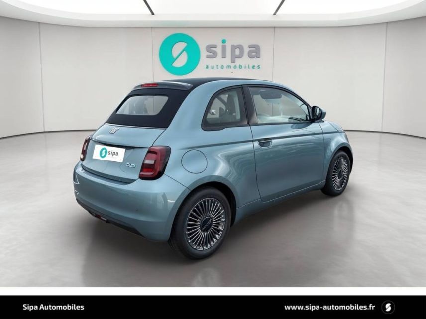 31200 : Hyundai TOULOUSE NORD - AUTO NORD - FIAT 500e CABRIOLET MY22 SERIE 1 STEP 2 Icône - 500 III - BLEU - Automate à fonct. Continu - Courant électrique