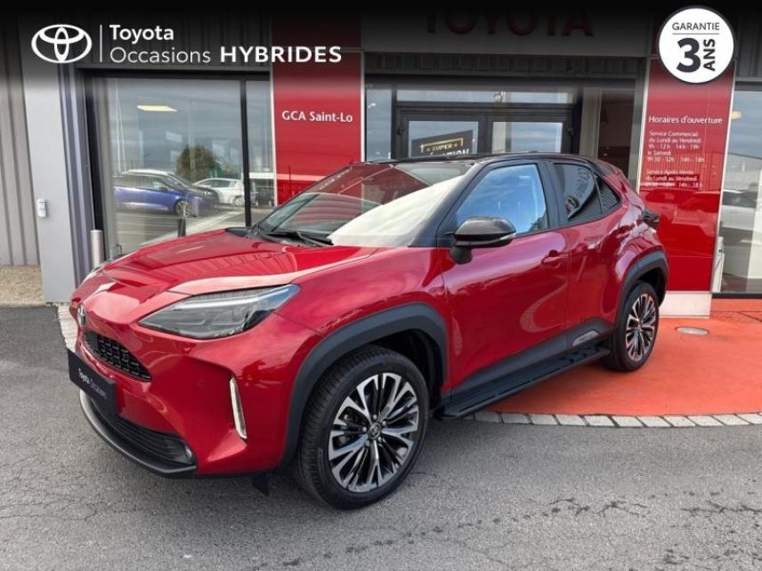 50000 : Hyundai Saint-Lô - GCA - TOYOTA Yaris Cross - Yaris Cross - Rouge Intense/Toit Noir - Traction - Hybride : Essence/Electrique