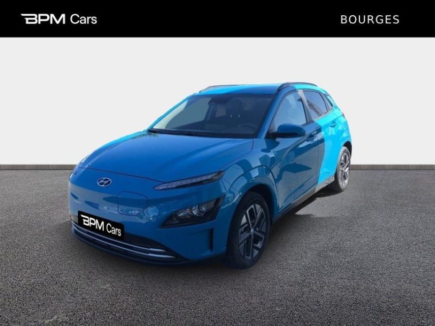 18230 : Hyundai Bourges - BPM Cars - HYUNDAI Kona - Kona - Bleu - Traction - Electrique