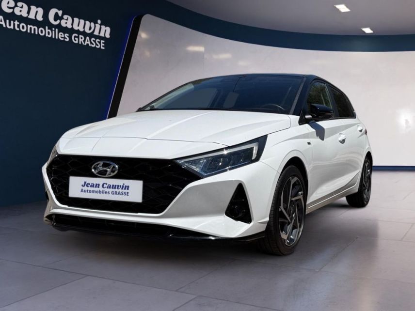 06130 : Hyundai Grasse - Garage Jean Cauvin - HYUNDAI i20 Creative - i20 III - Blanc - Boîte manuelle - Essence sans plomb