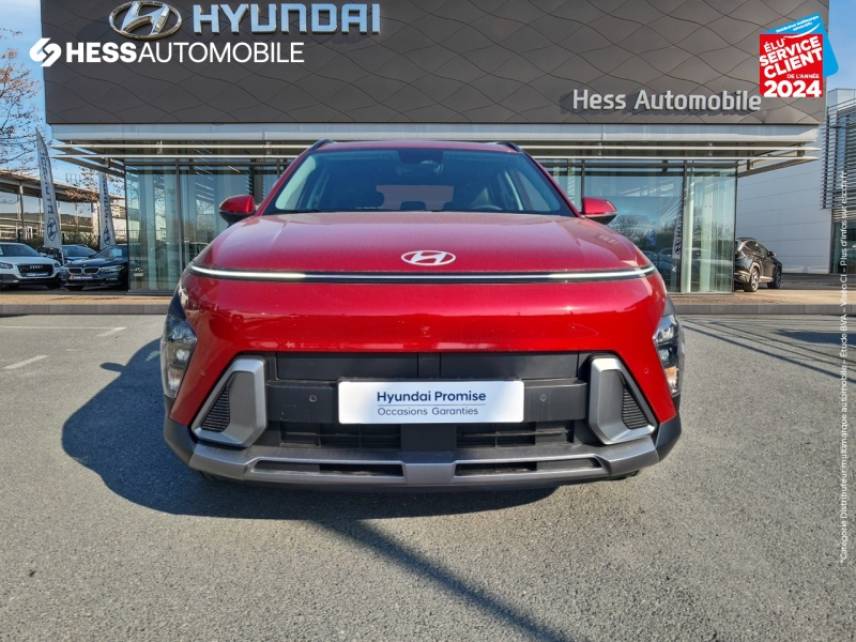 51100 : Hyundai Reims - HESS Automobile - HYUNDAI Kona - Kona - Ultimate Red métallisé - Traction - Hybride : Essence/Electrique