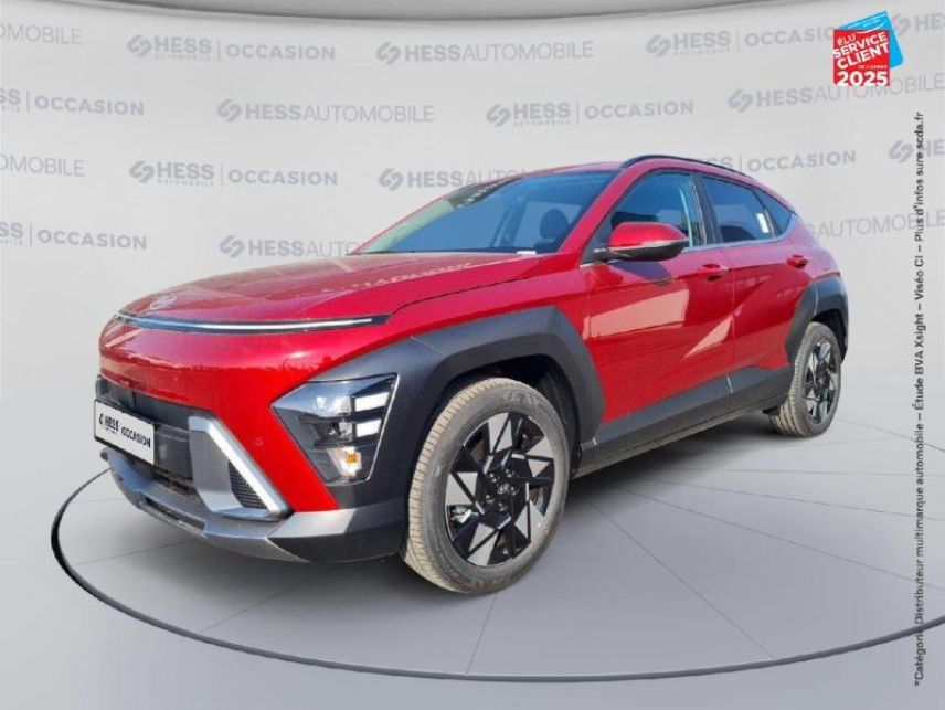 51100 : Hyundai Reims - HESS Automobile - HYUNDAI Kona - Kona - Ultimate Red métallisé - Traction - Hybride : Essence/Electrique