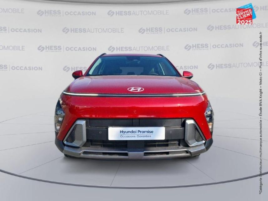 51100 : Hyundai Reims - HESS Automobile - HYUNDAI Kona - Kona - Ultimate Red métallisé - Traction - Hybride : Essence/Electrique