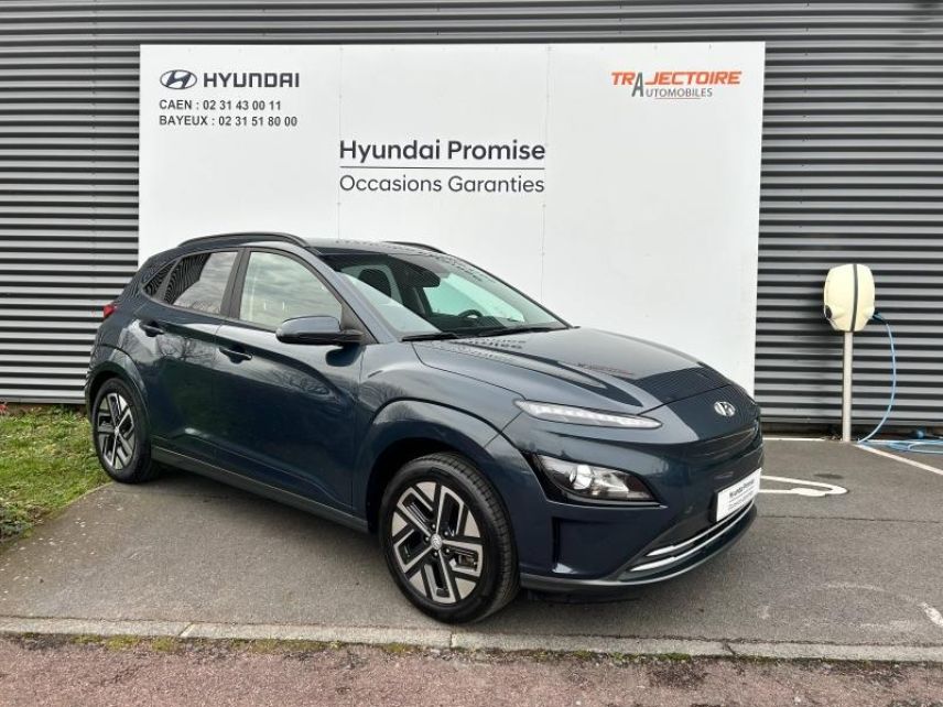 14100 : Hyundai Lisieux - Trajectoire Automobiles - HYUNDAI Kona - Kona - Teal Métal - Traction - Electrique
