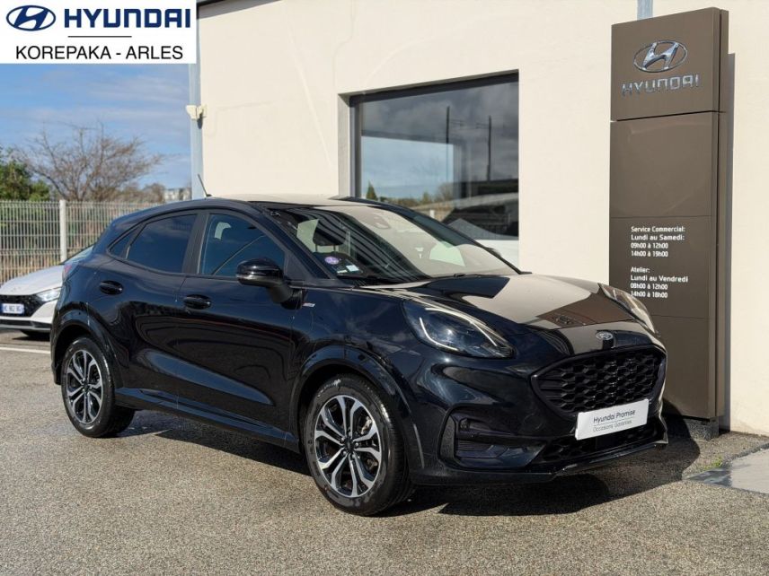 13200 : HYUNDAI Arles - Lexa Automobile - FORD PUMA ST-Line - PUMA II - Noir - Boîte manuelle - Essence sans plomb