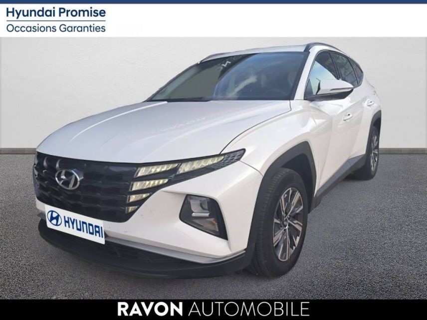 42100 : Hyundai Saint-Etienne - Ravon Automobile - HYUNDAI TUCSON Business - TUCSON IV - Serenity White - Boîte automatique - Essence / Courant électrique