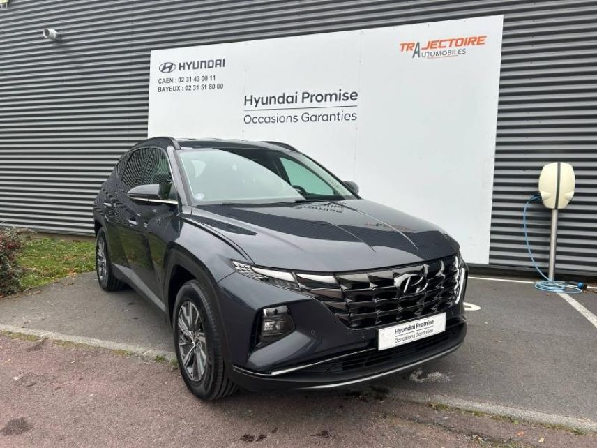 14100 : Hyundai Lisieux - Trajectoire Automobiles - HYUNDAI Tucson - Tucson - Teal Blue Métal - Traction - Hybride : Essence/Electrique