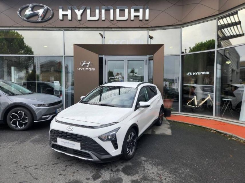 19100 : Hyundai Brive-la-Gaillarde - Garage Pouget - HYUNDAI Bayon - Bayon - Blanc - Traction - Essence/Micro-Hybride