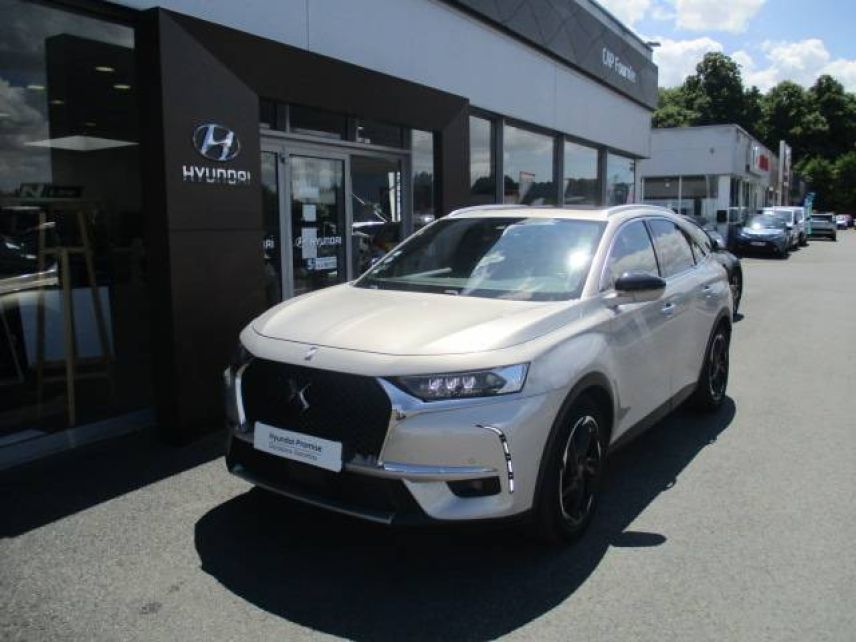 91150 : Hyundai Étampes -CAP Fournier - DS DS7 CROSSBACK Grand Chic - DS7 CROSSBACK (04/2017-09/2022) - Blanc - Boîte automatique - Essence / Courant électrique