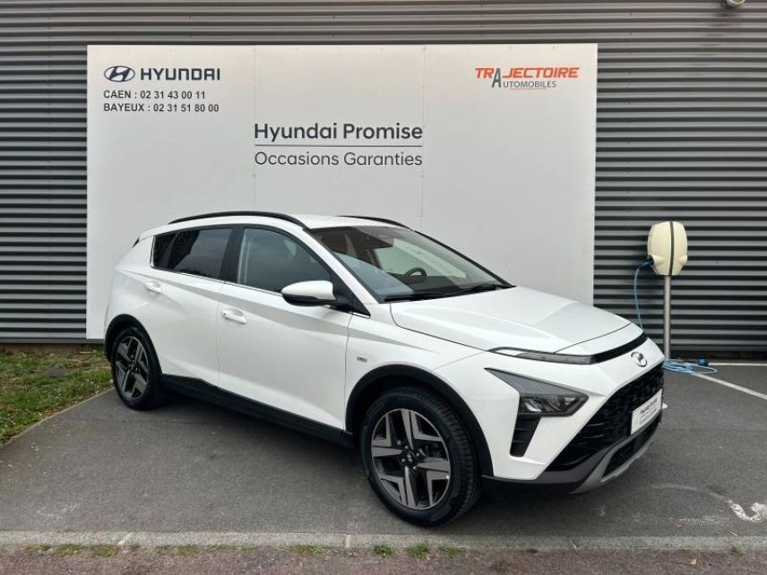 14100 : Hyundai Lisieux - Trajectoire Automobiles - HYUNDAI Bayon - Bayon - Atlas White Métal - Traction - Essence