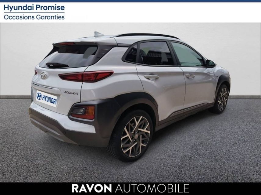 42100 : Hyundai Saint-Etienne - Ravon Automobile - HYUNDAI KONA HYBRID Creative - KONA - BLANC - Automate sequentiel - Essence / Courant électrique