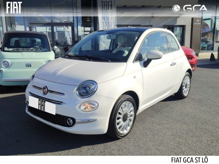 50000 : Hyundai Saint-Lô - GCA - FIAT 500 - 500 - Gris - Traction - Essence